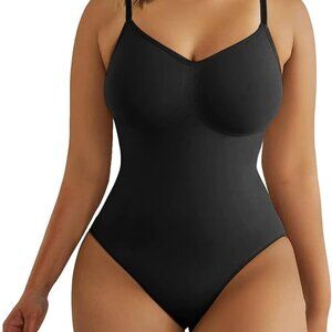 Women's Shapewear Bodysuit Tummy Control Body Shaper Seamless Sculpting Snatched